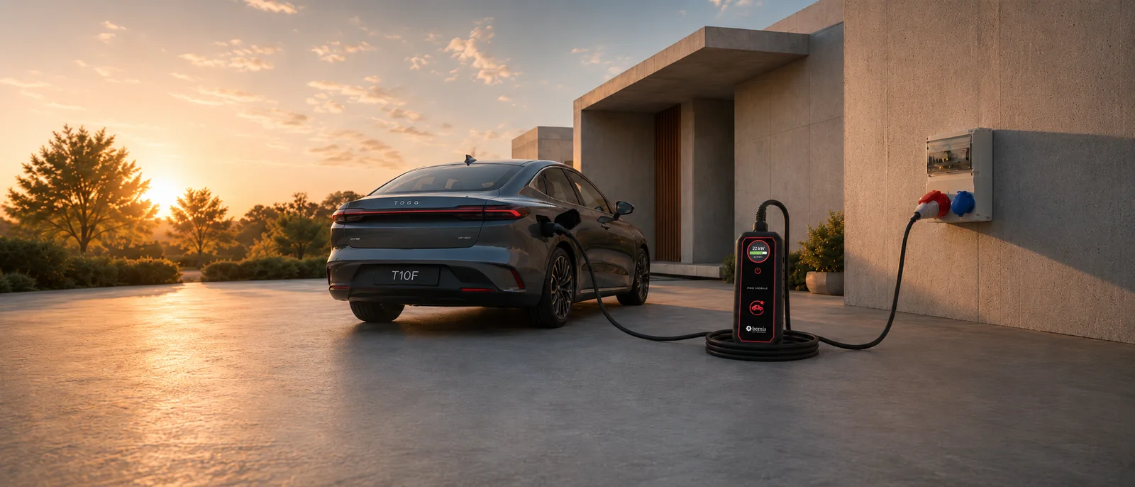 Bemis E-V Charge elektrikli araç şarj istasyonu
