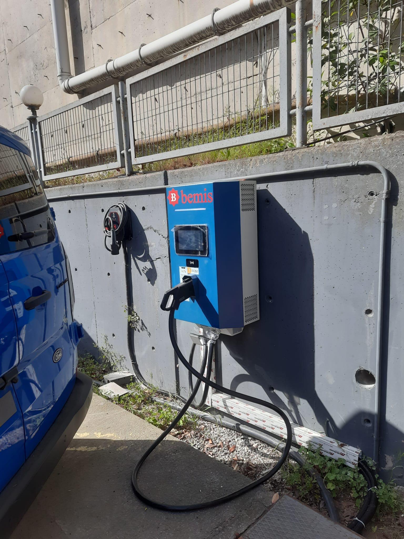 Bemis E-V Charge elektrikli araç şarj istasyonu referans projesi